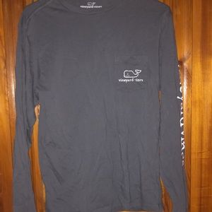 Vineyard Vines Long-Sleeve Whale Print Tee
